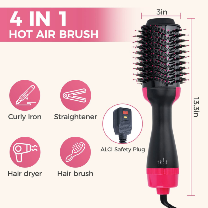 One Step Hot Air Brush (Dryer + Styler)